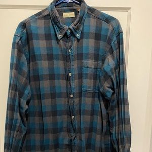 Hobbs Greek Blue and Green Flannel